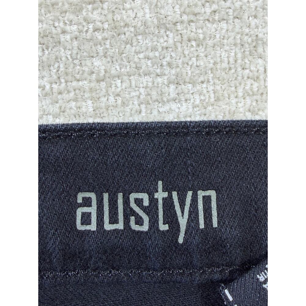 7 For All Mankind Men's Black 36 Austyn Luxe Performance Straight Leg Jeans Fit - Picture 4 of 11